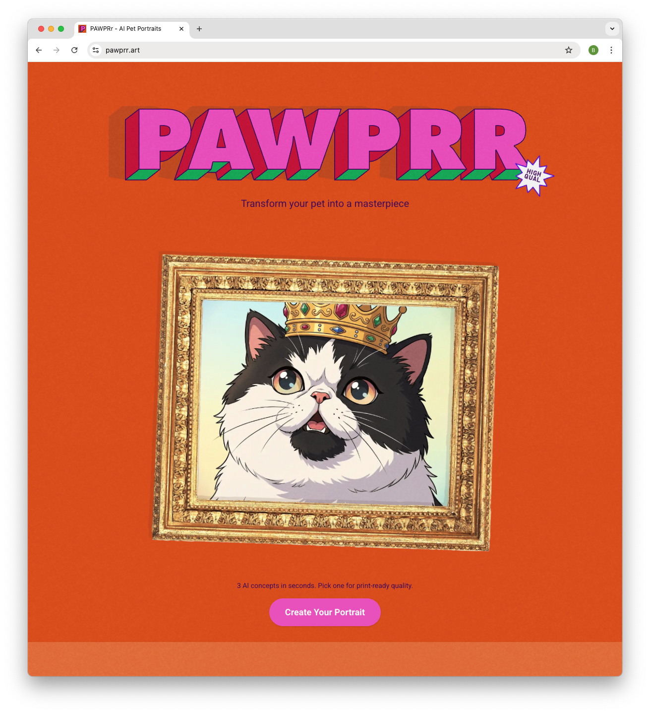 Pawprr app screenshot